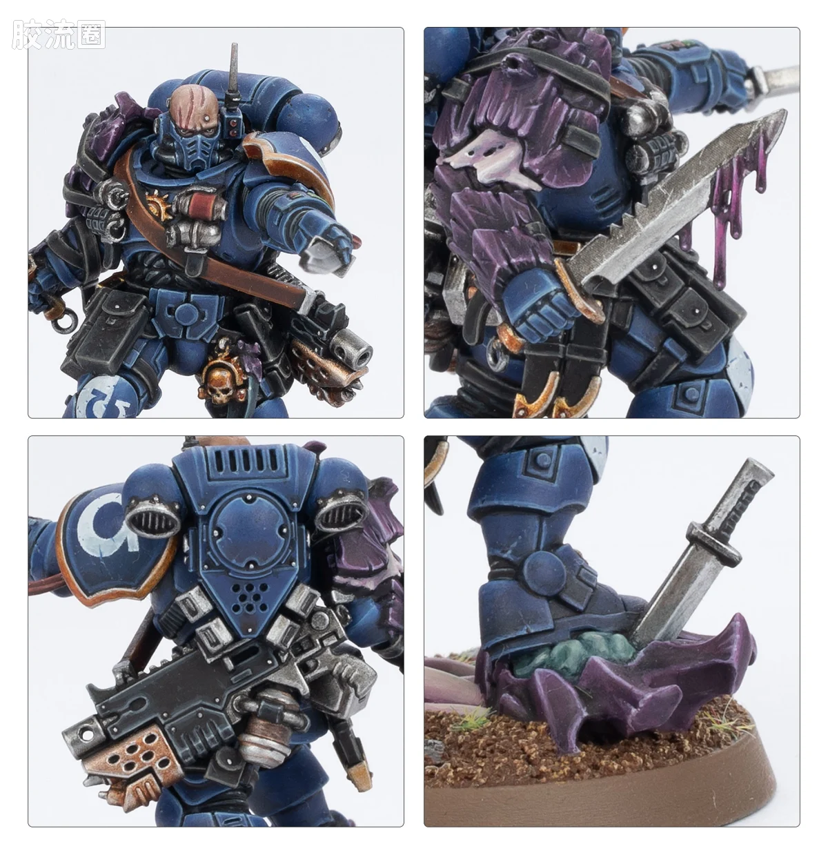 战锤40K Space Marines 星际战士各分支战团特有单位 战团英豪 - 图片