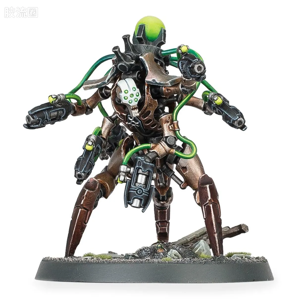 战锤40K Necron 太空死灵 9版 巫印毁灭者 - 图片