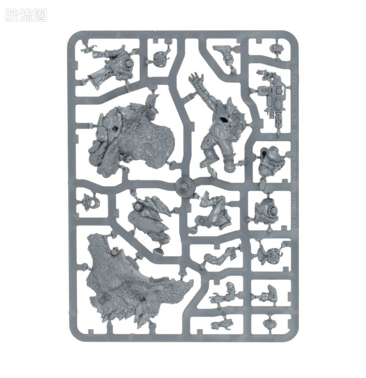 战锤40K Black Templars 黑色圣堂 9版 至高元帅赫尔布雷彻 - 图片