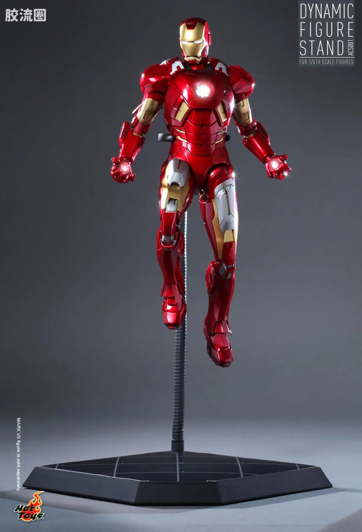 HT 1比6可动人偶 1/6 专用配件包 ACS系列 001 动态姿势展示支架 - 图片