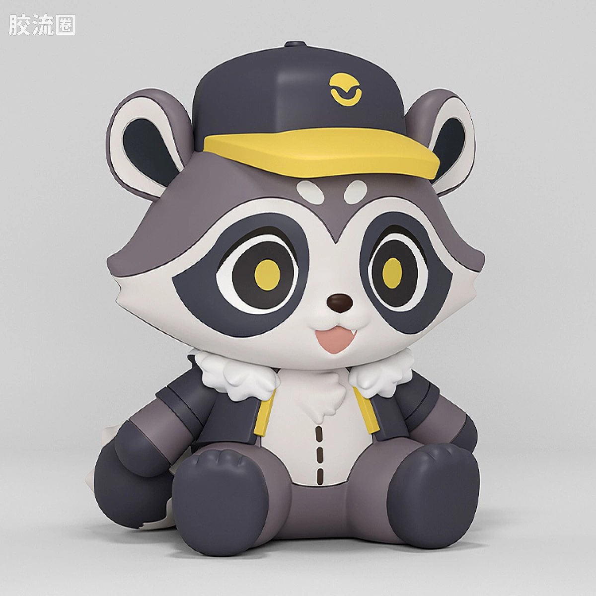 GSC 手办 Huggy Good Smile 蝙蝠浣熊（《崩坏：星穹铁道》） - 图片