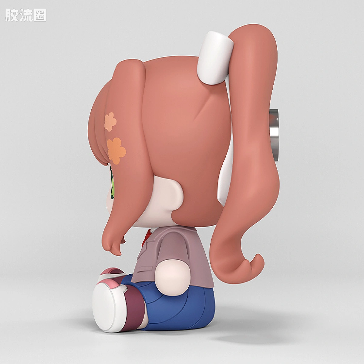 GSC 手办 Huggy Good Smile 莫妮卡（《心跳文学部！》） - 图片