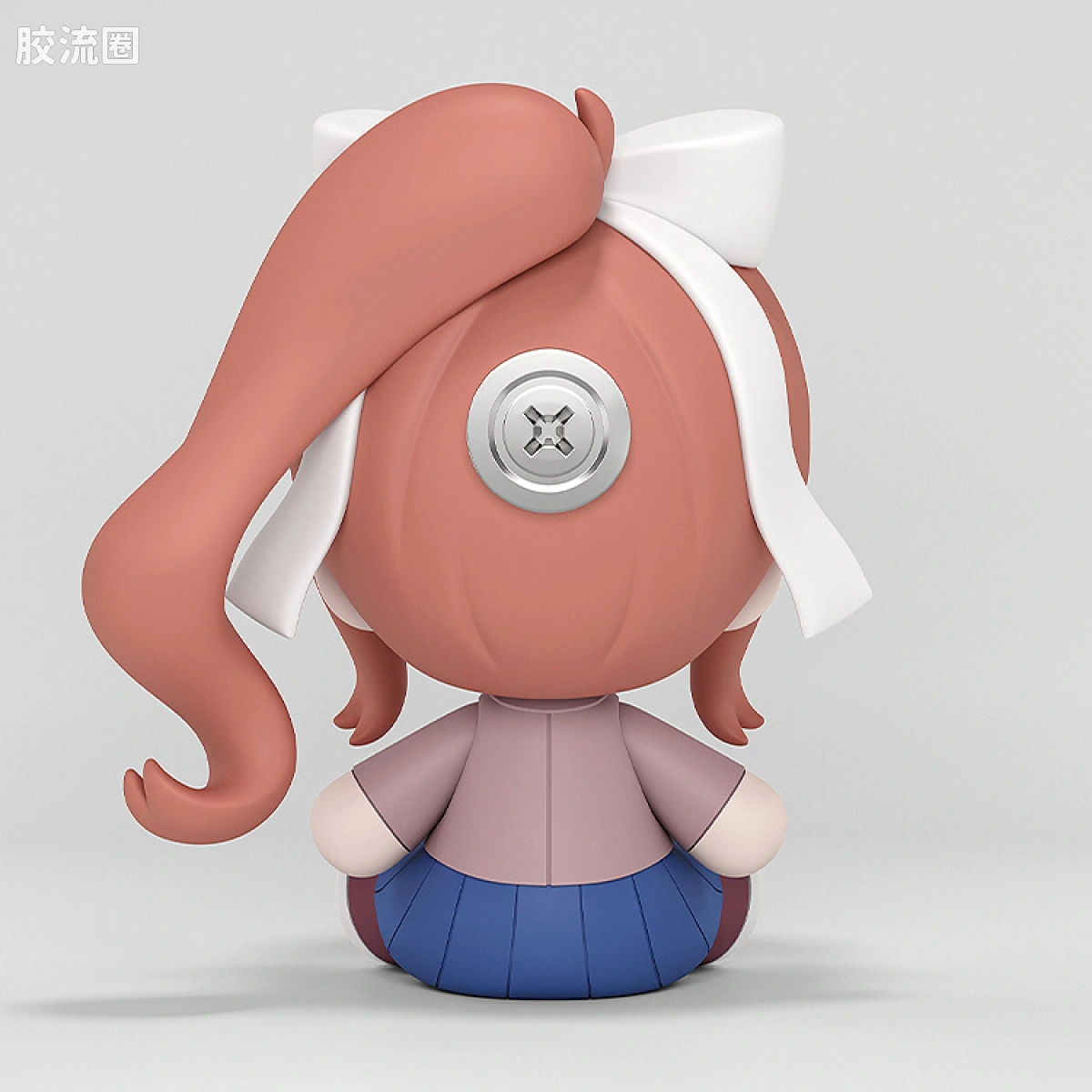 GSC 手办 Huggy Good Smile 莫妮卡（《心跳文学部！》） - 图片