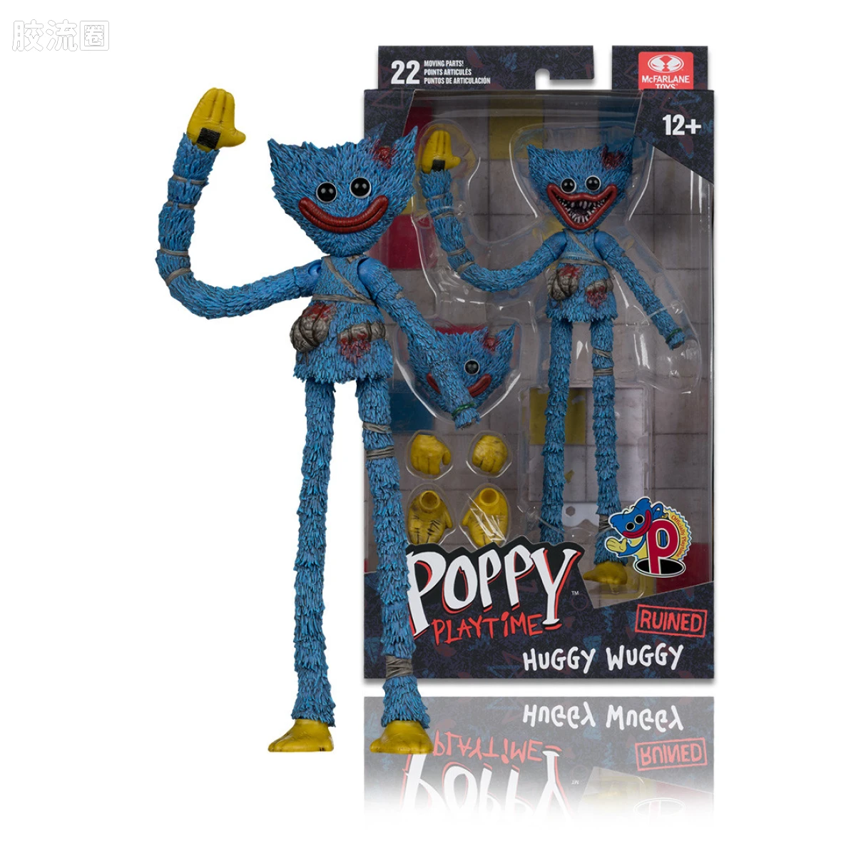 麦克法兰游戏与动画系列 波比的游戏时间 Huggy Wuggy / Killy Willy / The Doctor套装 - 图片