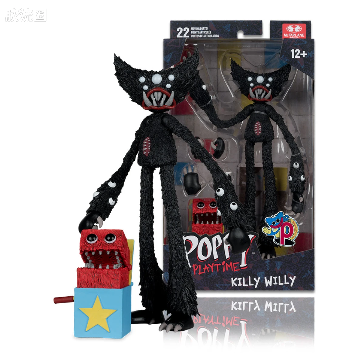 麦克法兰游戏与动画系列 波比的游戏时间 Huggy Wuggy / Killy Willy / The Doctor套装 - 图片
