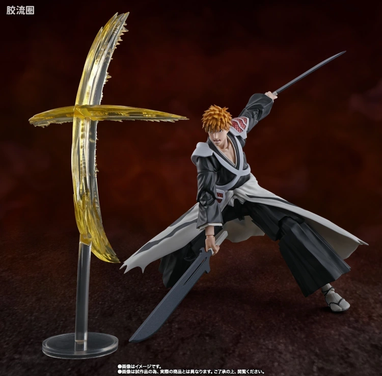 SHF 死神/境界/BLEACH系列 黑崎一护 -二刀斩月- - 图片
