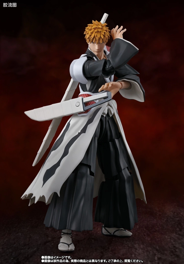 SHF 死神/境界/BLEACH系列 黑崎一护 -二刀斩月- - 图片