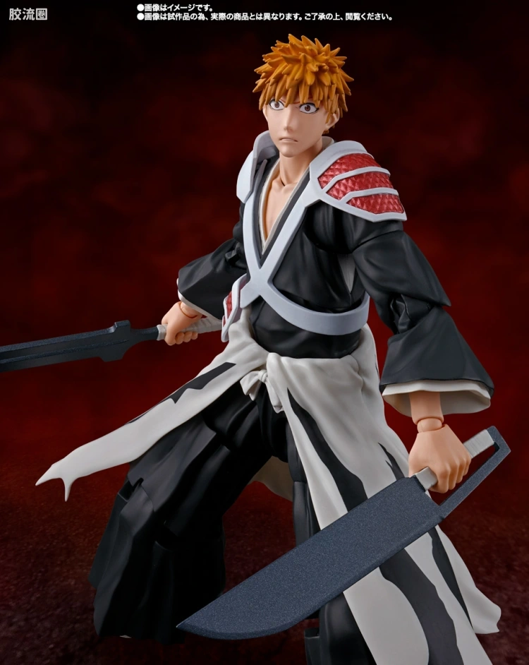 SHF 死神/境界/BLEACH系列 黑崎一护 -二刀斩月- - 图片