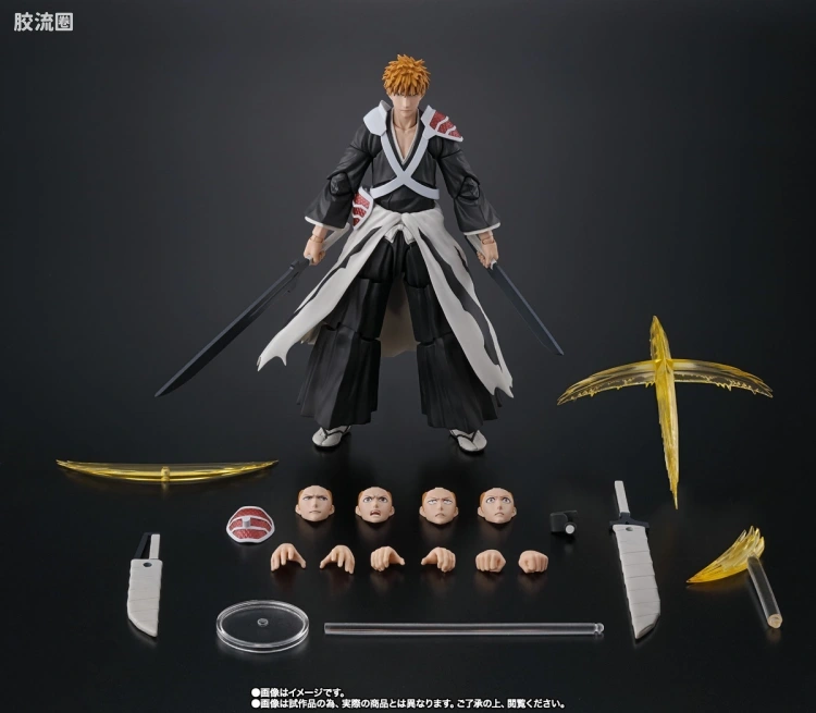 SHF 死神/境界/BLEACH系列 黑崎一护 -二刀斩月- - 图片