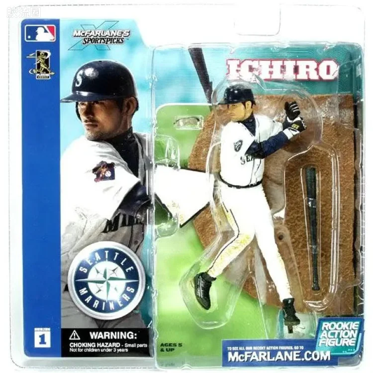 麦克法兰MLB棒球系列玩具 第1代 ICHIRO