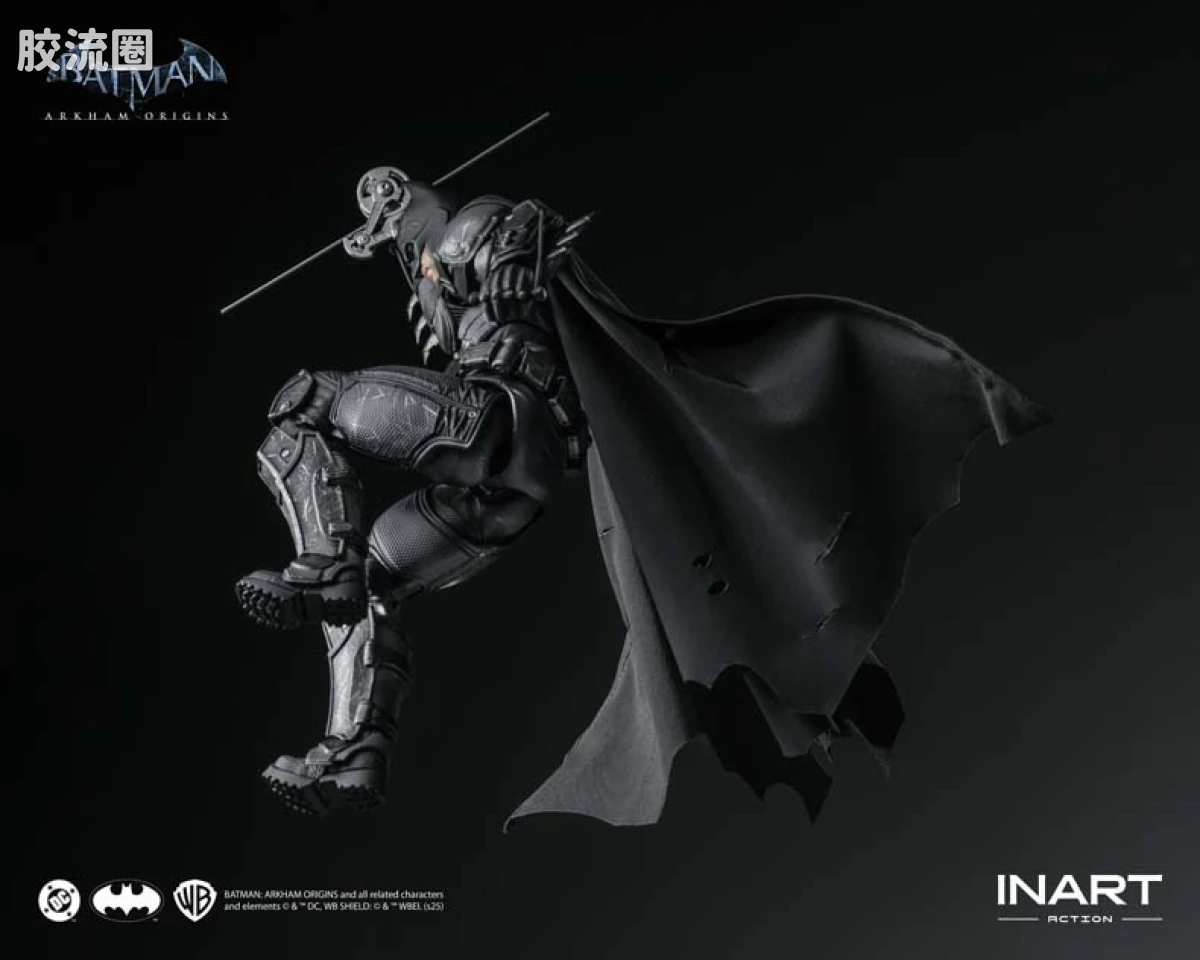 INART ACTION 普通版 《蝙蝠侠：阿卡姆起源》蝙蝠侠 战损版 - 图片