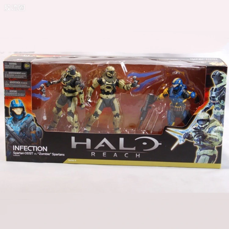 麦克法兰游戏与动画系列 HALO: REACH SERIES 4 – BOXED 3-PACKS INFECTION 3-PACK