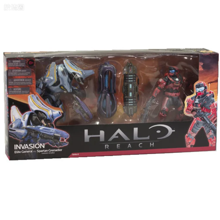 麦克法兰游戏与动画系列 HALO: REACH SERIES 6 - DELUXE BOX SETS INVASION