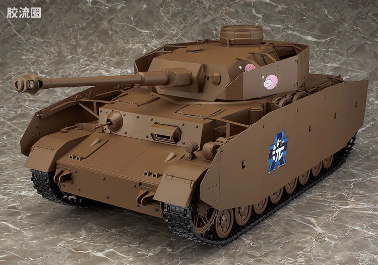 figma可动手办 Vehicles IV号战车D型改 H型式样