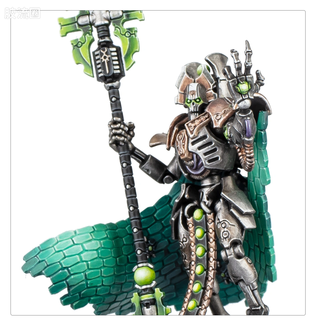 战锤40K Necron 太空死灵 10版 风暴王 伊摩特克 - 图片