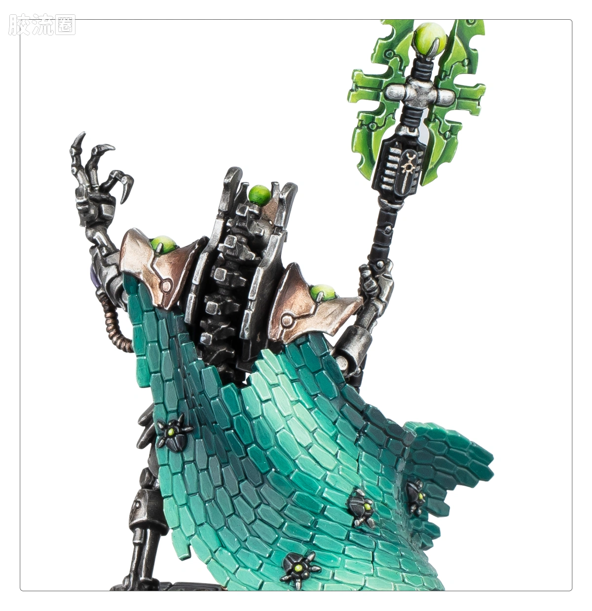 战锤40K Necron 太空死灵 10版 风暴王 伊摩特克 - 图片