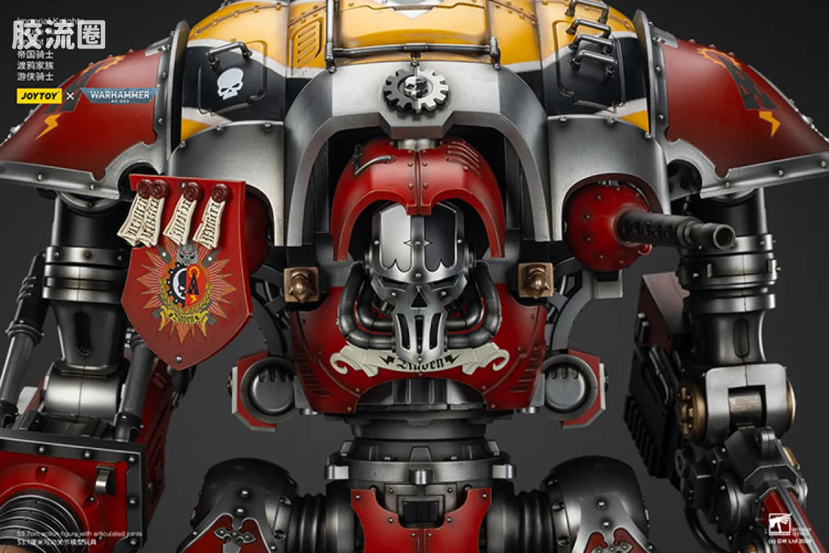 JOYTOY x 战锤40K 机甲载具单位 帝国骑士 渡鸦家族 游侠骑士 - 图片