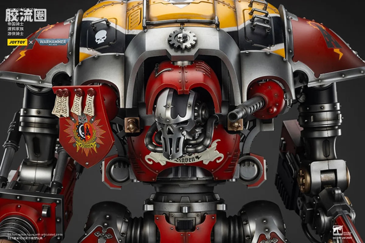 JOYTOY x 战锤40K 机甲载具单位 帝国骑士 渡鸦家族 游侠骑士 - 图片
