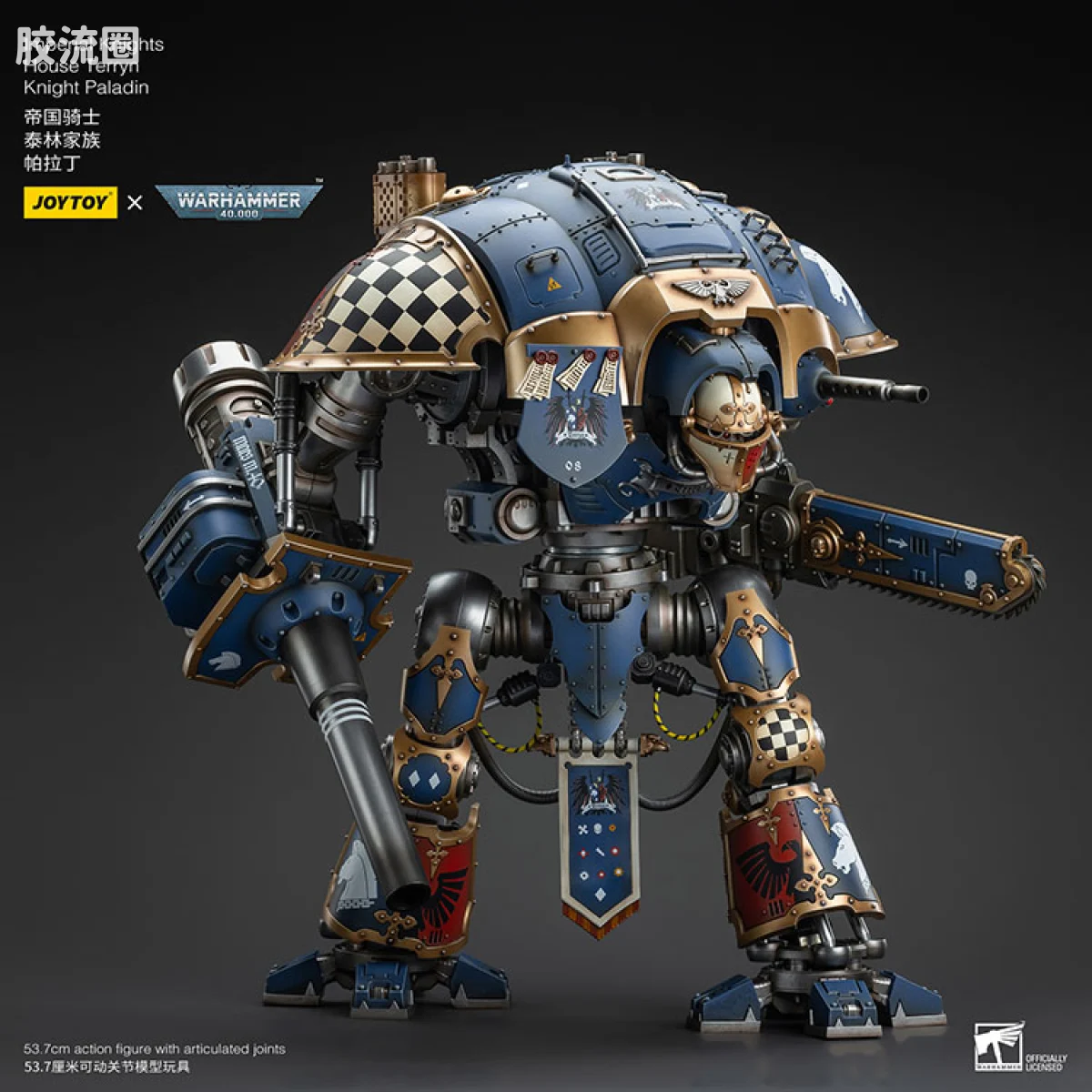 JOYTOY x 战锤40K 机甲载具单位 帝国骑士 泰林家族 帕拉丁 - 图片