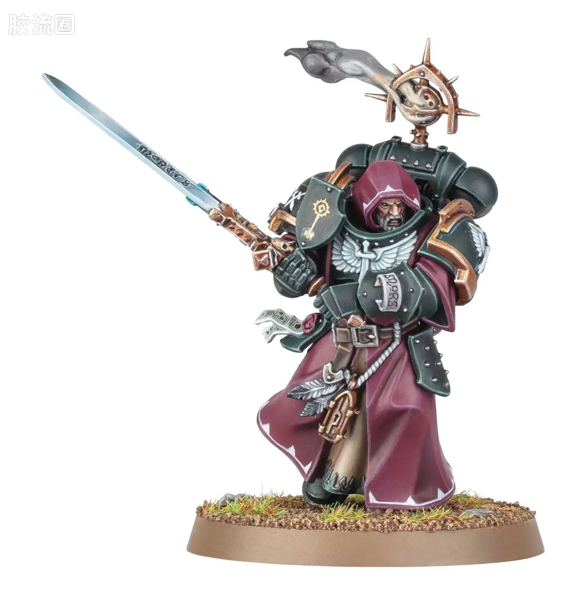 战锤40K Dark Angels 黑暗天使 10版 内环近卫 - 图片