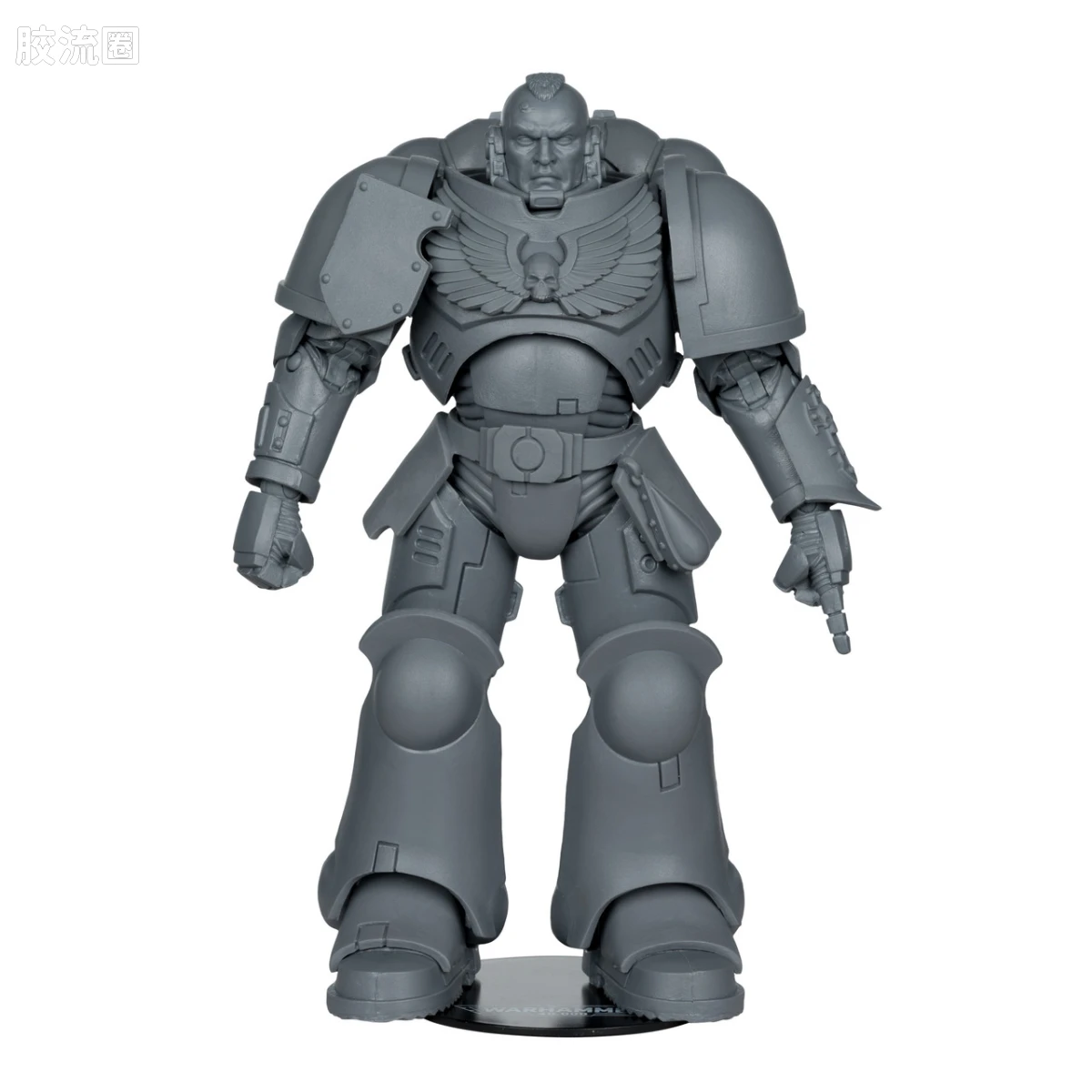 麦克法兰游戏与动画系列 游戏 战锤40K/Warhammer 40,000 仲裁者中士：圣血天使 素模 - 图片