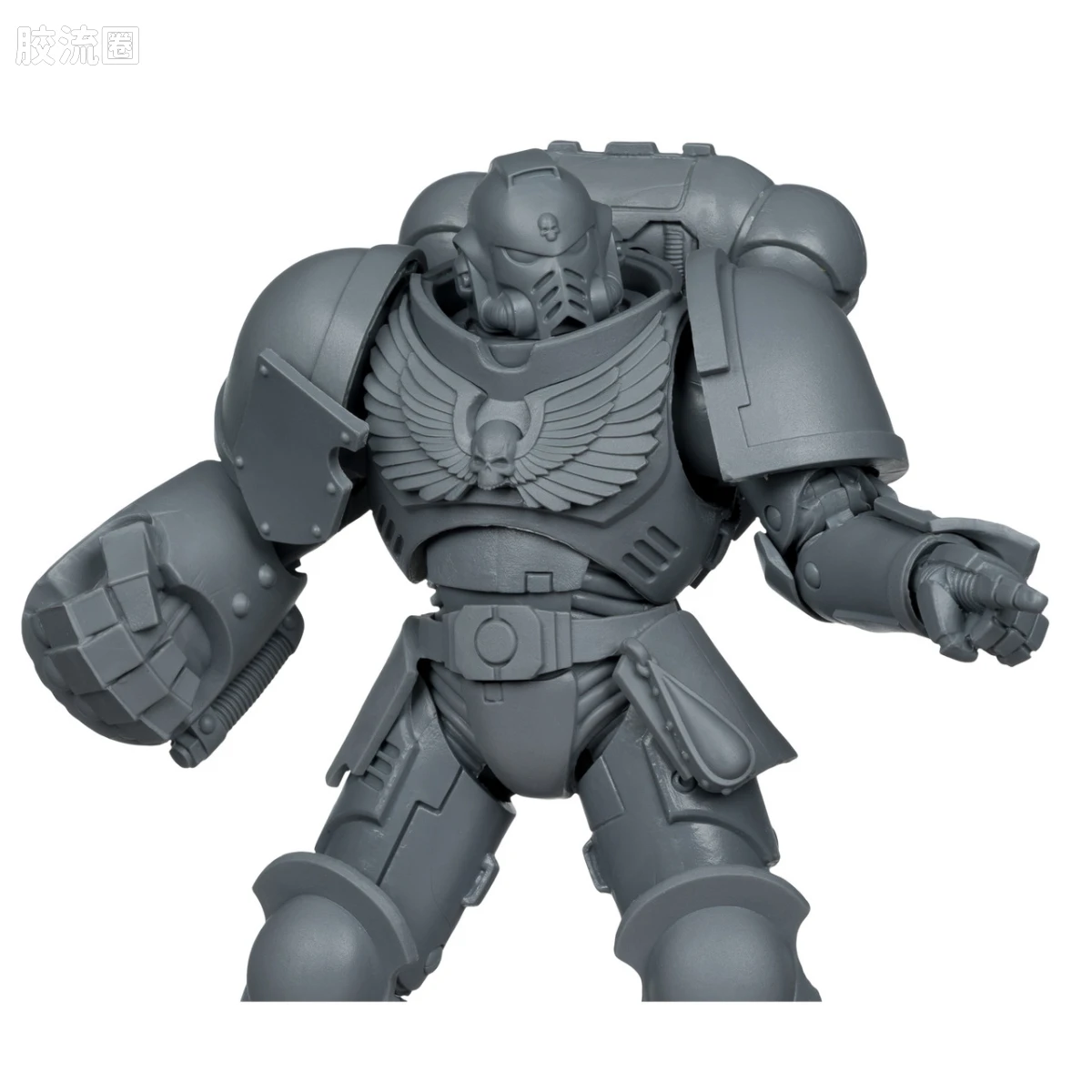 麦克法兰游戏与动画系列 游戏 战锤40K/Warhammer 40,000 仲裁者中士：圣血天使 素模 - 图片