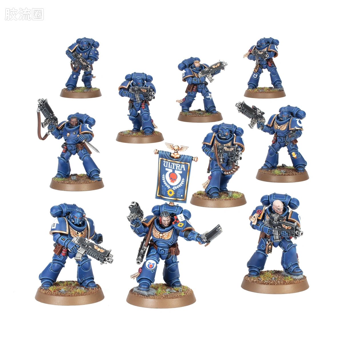 战锤40K Space Marines 星际战士通用单位 仲裁者小队 - 图片
