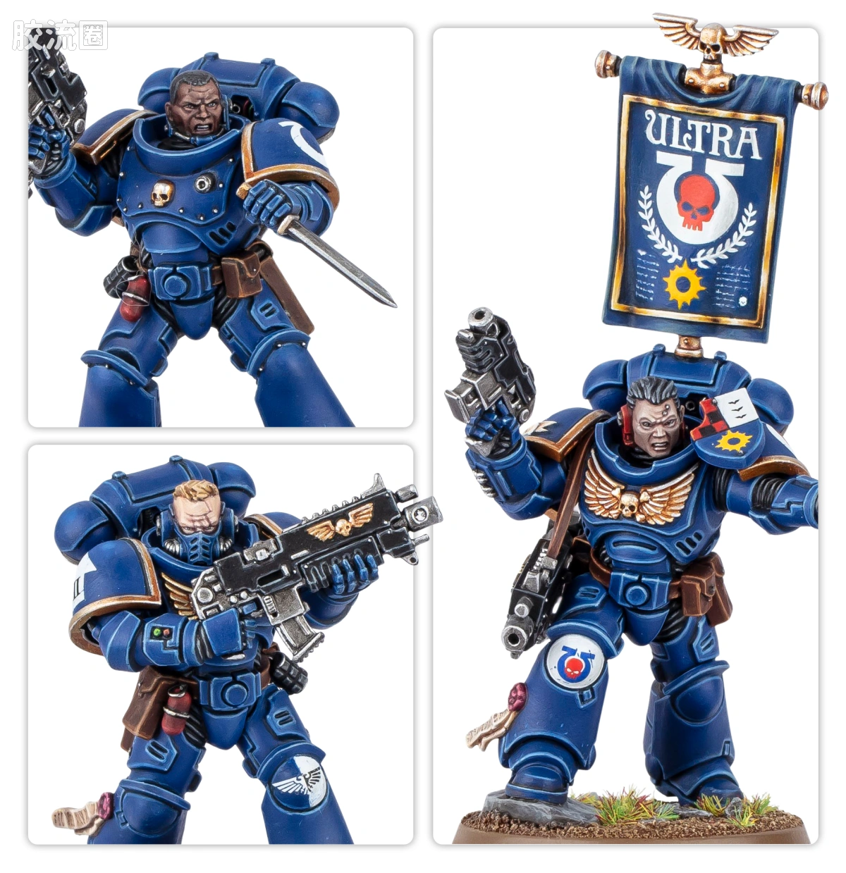 战锤40K Space Marines 星际战士通用单位 仲裁者小队 - 图片