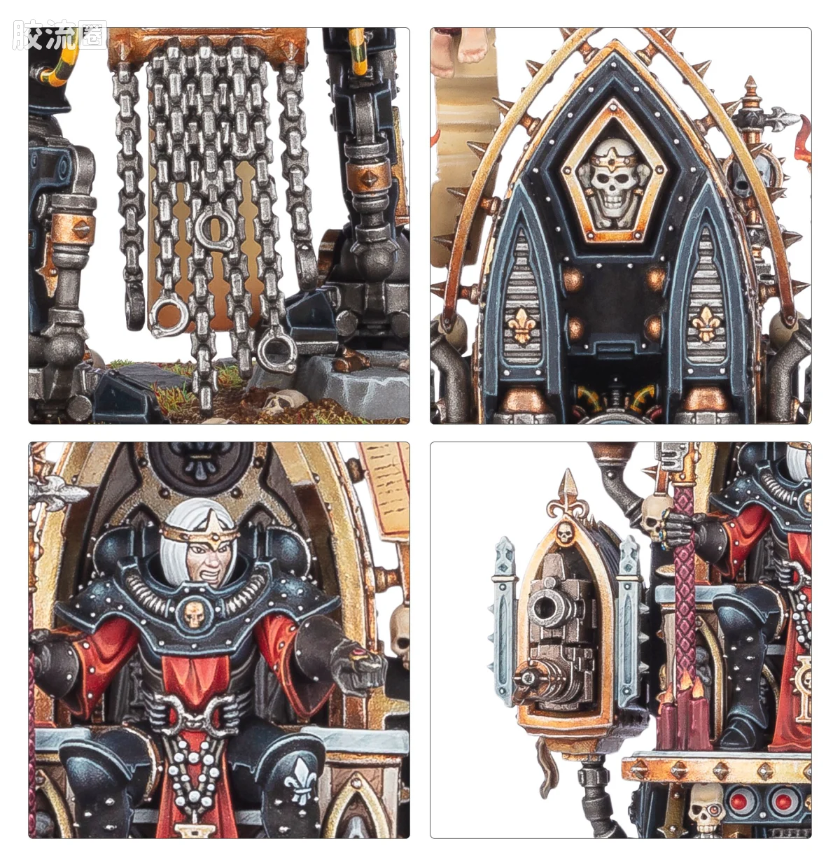 战锤40K Adepta Sororitas 修女会 10版 英特兰齐娅·弗雷娅 殉道之鞭 - 图片