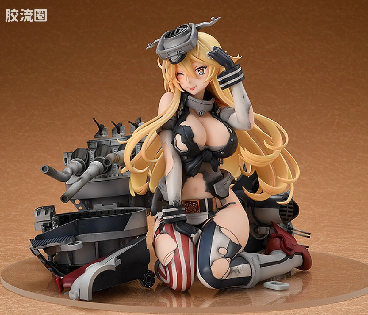 Max Factory 手办系列 WONDERFUL HOBBY SELECTION Iowa 中破 重兵装Ver. - 图片