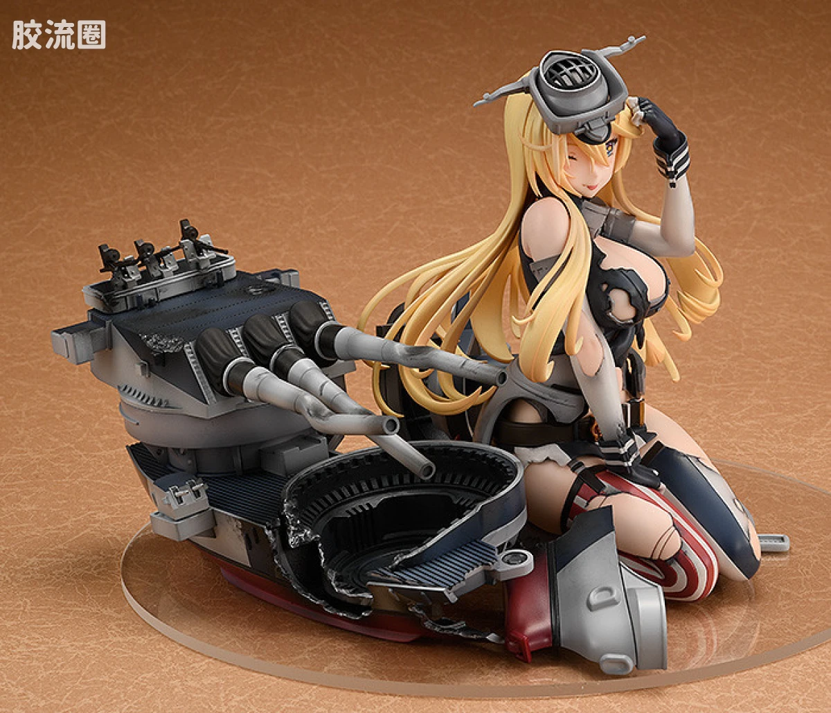 Max Factory 手办系列 WONDERFUL HOBBY SELECTION Iowa 中破 重兵装Ver. - 图片