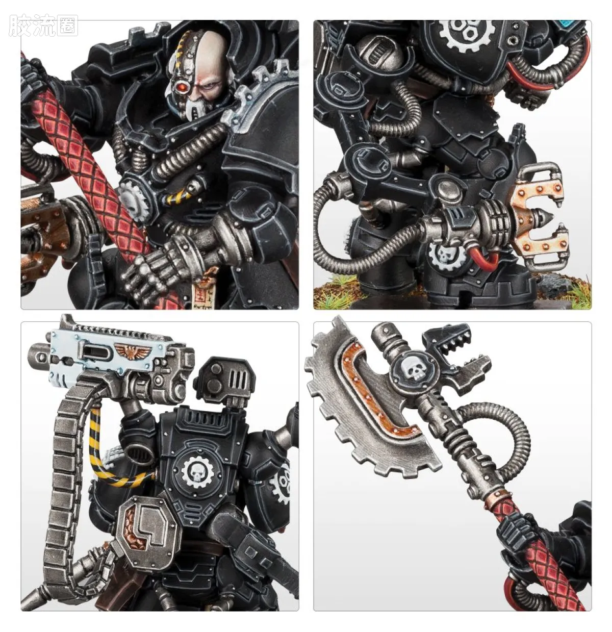 战锤40K Space Marines 星际战士各分支战团特有单位 8版 钢铁之手 钢铁圣父 费洛斯 - 图片