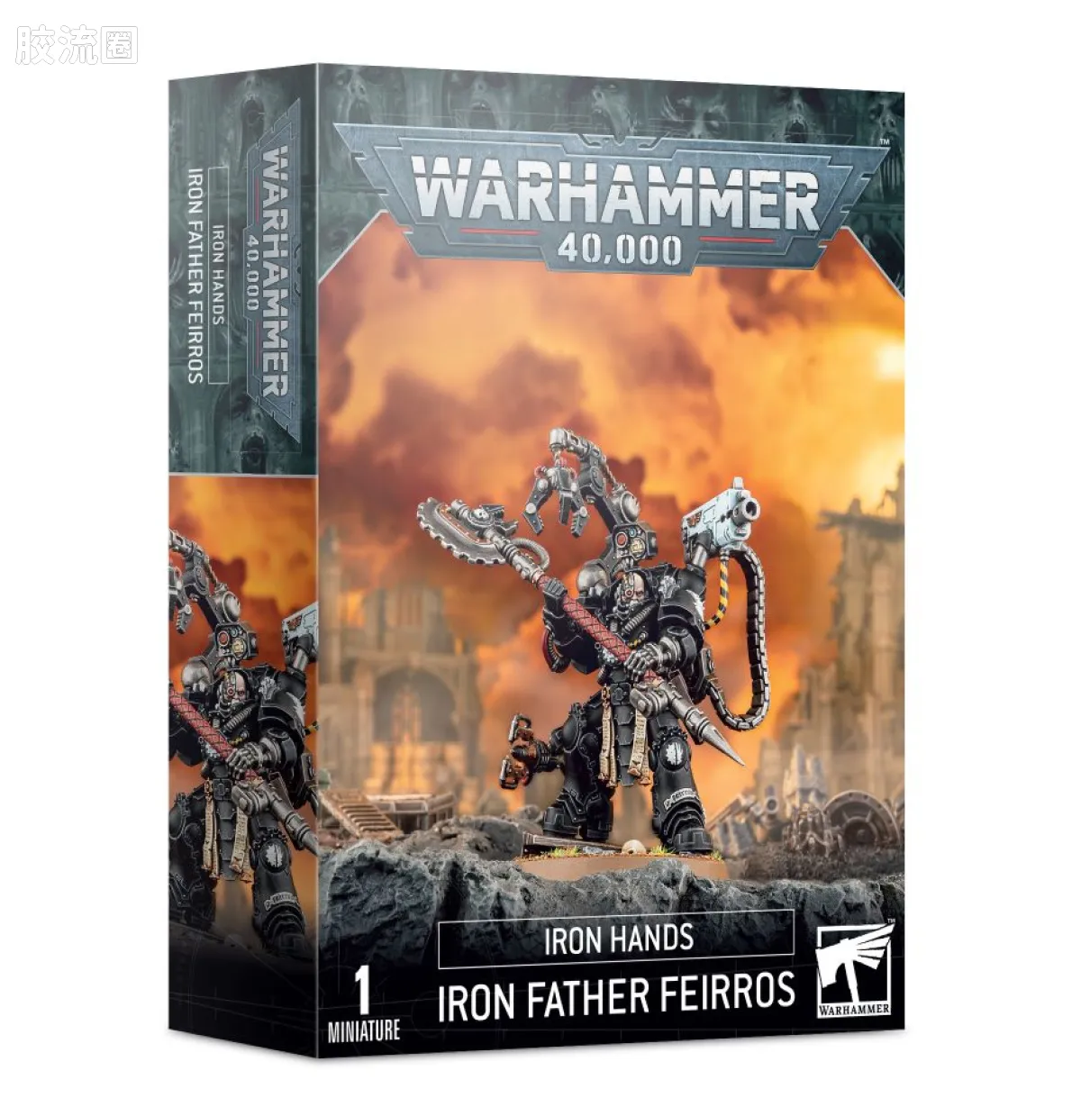 战锤40K Space Marines 星际战士各分支战团特有单位 8版 钢铁之手 钢铁圣父 费洛斯 - 图片