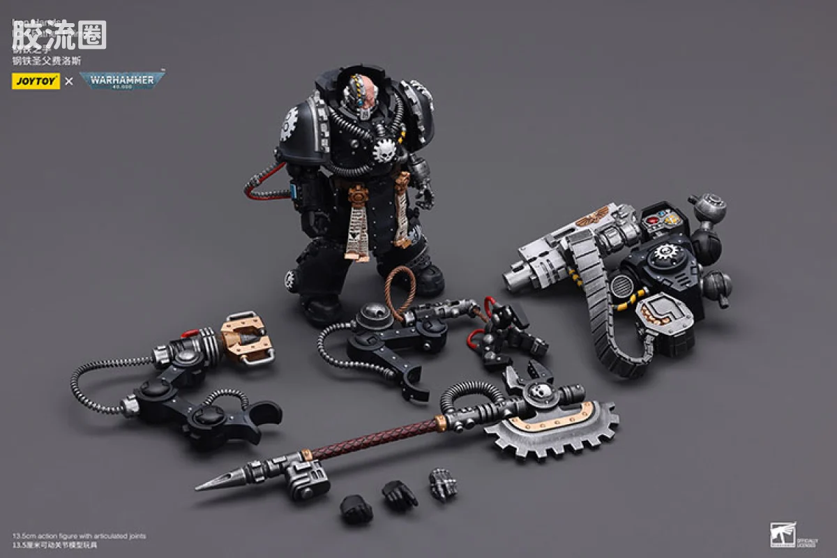 JOYTOY x 战锤40K 其他星际战士战团 钢铁之手 钢铁圣父费洛斯 - 图片