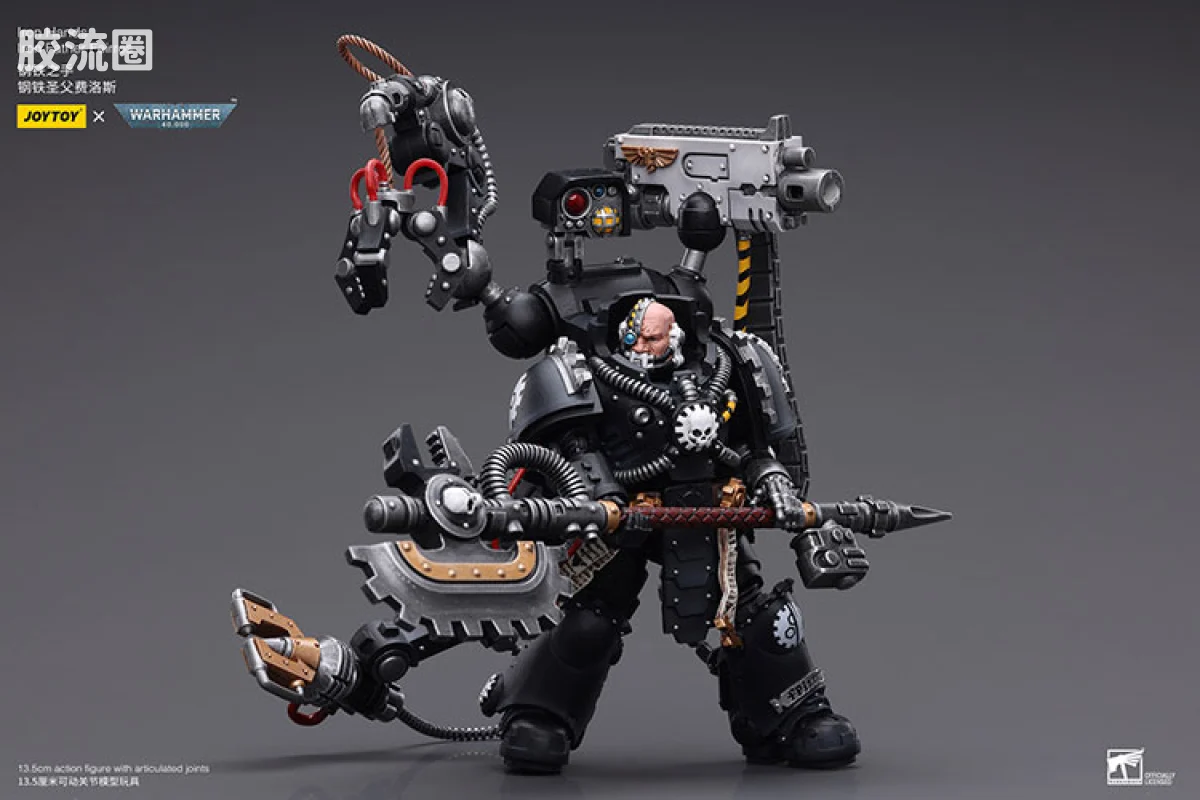JOYTOY x 战锤40K 其他星际战士战团 钢铁之手 钢铁圣父费洛斯 - 图片