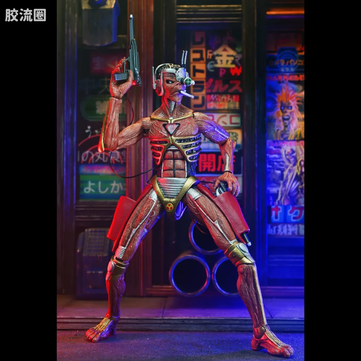 NECA 7寸可动人形系列 音乐 铁娘子乐队  仙术艾迪与某处时光艾迪 - 图片