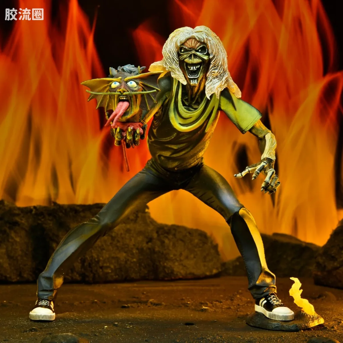 NECA 7寸可动人形系列 音乐 铁娘子乐队 数字野兽40周年 - 图片