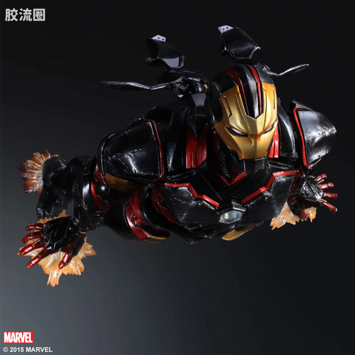 PlayArts改 Marvel 漫画系列 MARVEL COMICS Variant 钢铁侠 - 图片