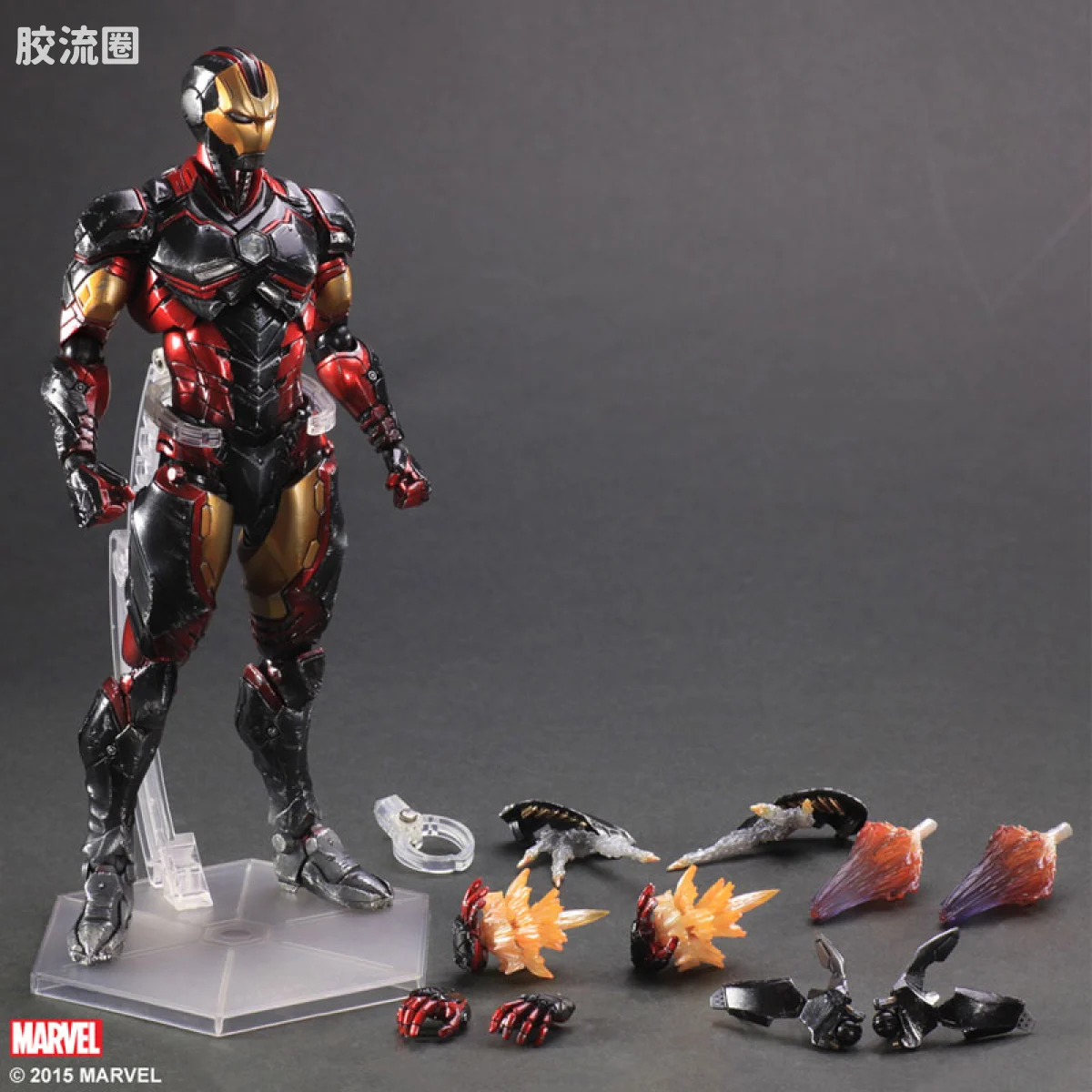 PlayArts改 Marvel 漫画系列 MARVEL COMICS Variant 钢铁侠 - 图片