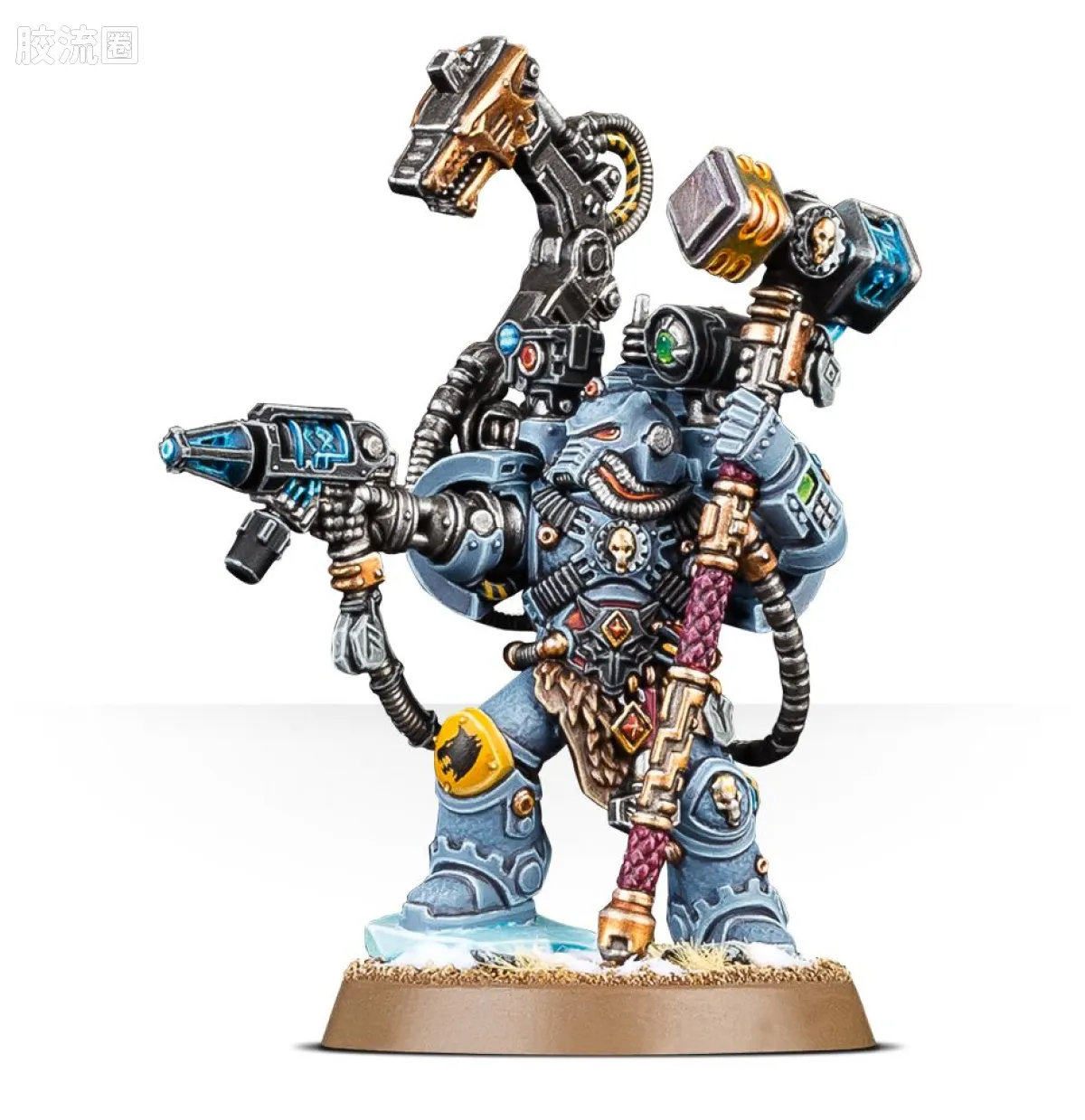 战锤40K Space Wolves 太空野狼 7版 钢铁牧师 - 图片