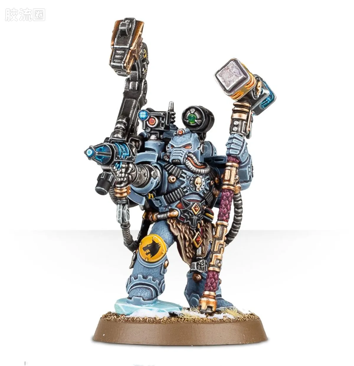 战锤40K Space Wolves 太空野狼 7版 钢铁牧师 - 图片