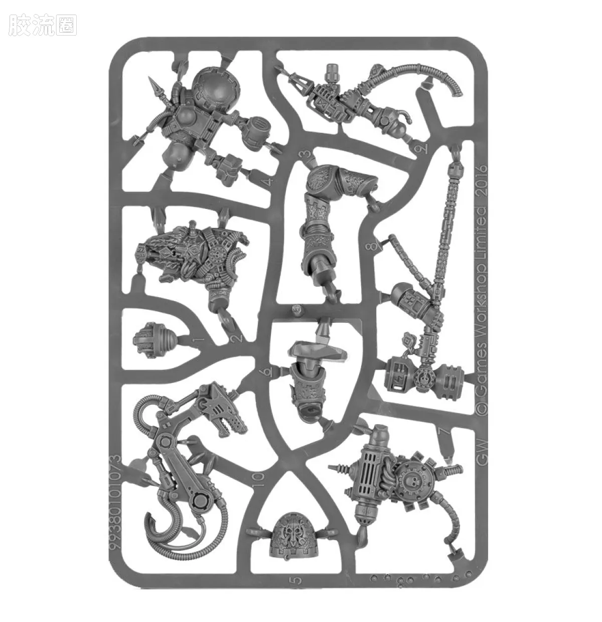 战锤40K Space Wolves 太空野狼 7版 钢铁牧师 - 图片