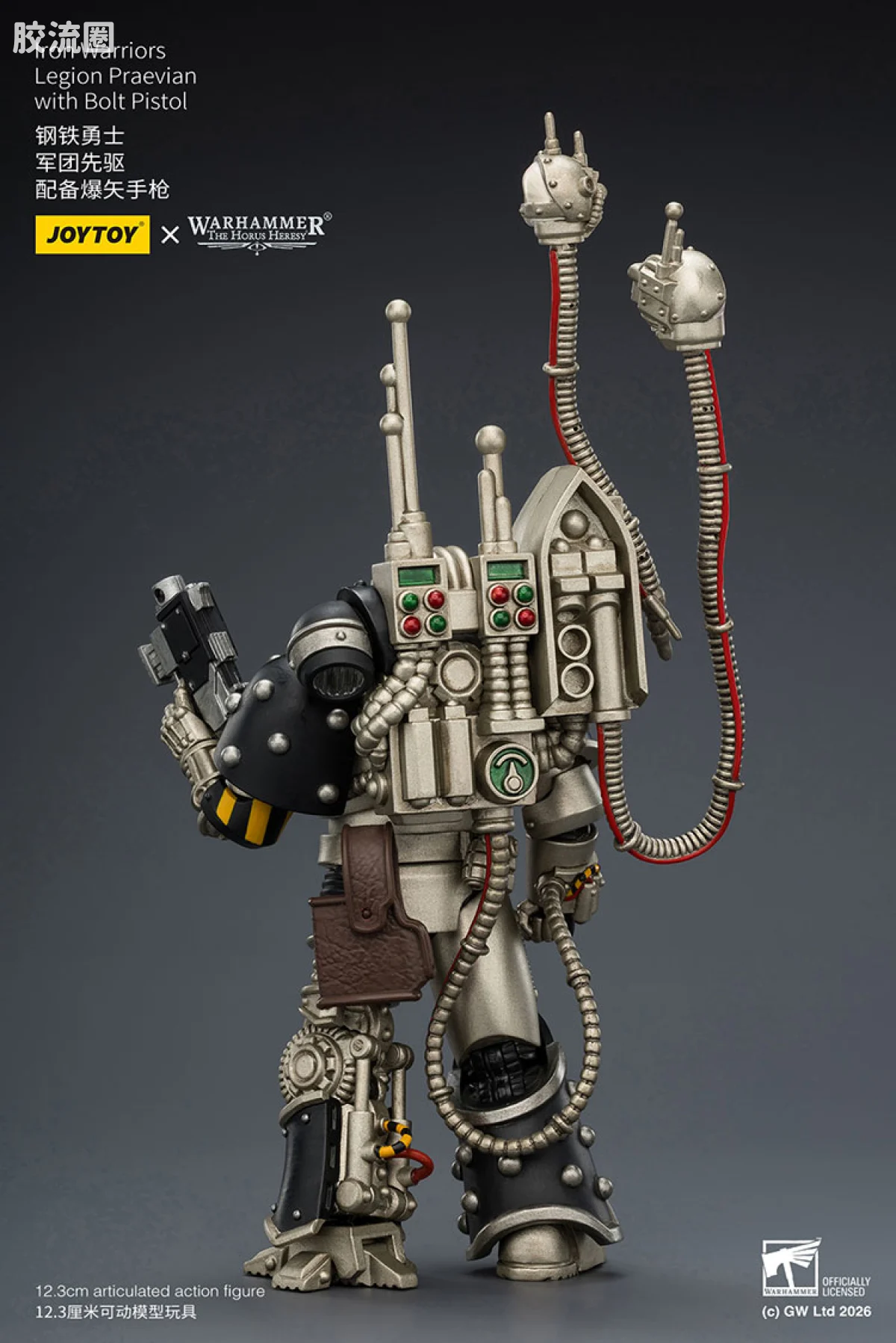 JOYTOY x 战锤40K null HH钢铁勇士 军团先驱 配备爆矢手枪 - 图片