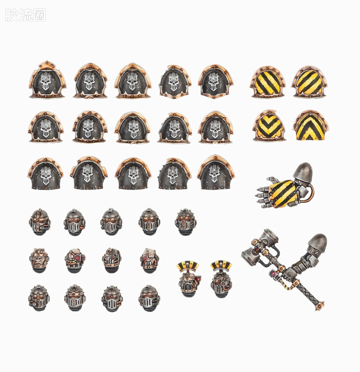 战锤40K Chaos Space Marines 混沌星际战士 10版 钢铁勇士 升级改件 - 图片