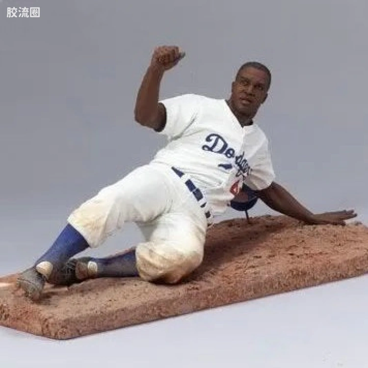 麦克法兰MLB棒球系列玩具 COOPERSTOWN第3代 JACKIE ROBINSON