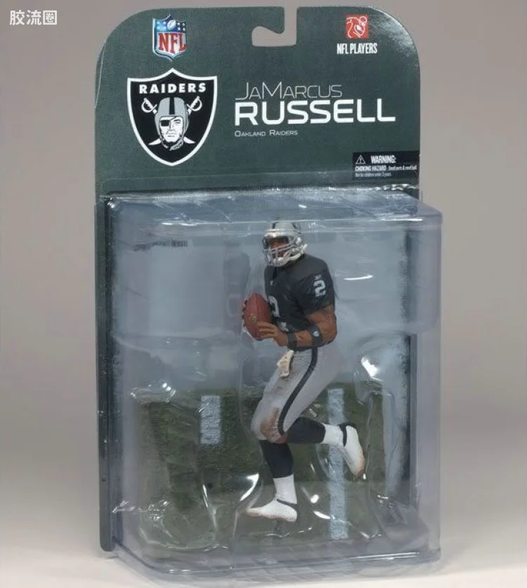 麦克法兰NFL美式足球系列玩具 第17代 JAMARCUS RUSSELL