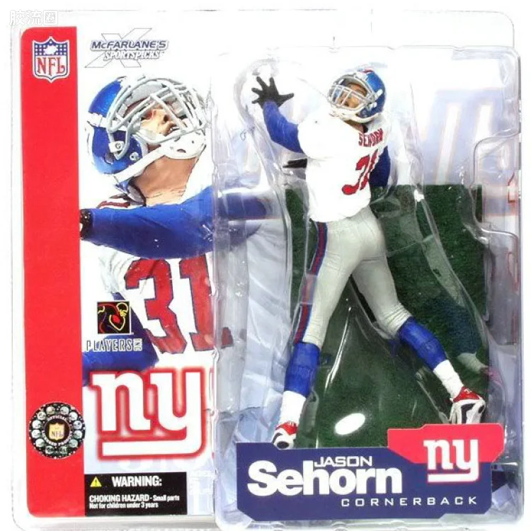 麦克法兰NFL美式足球系列玩具 第4代 JASON SEHORN