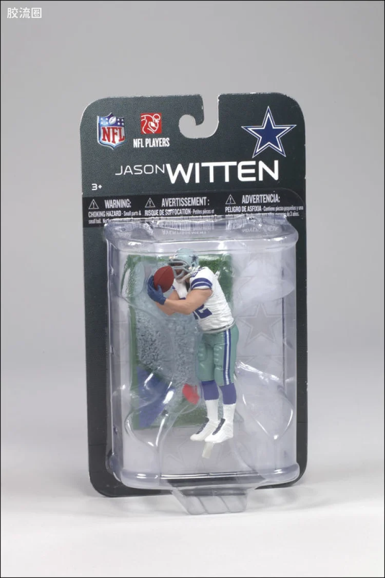 麦克法兰NFL美式足球系列玩具 3寸系列第7代 JASON WITTEN