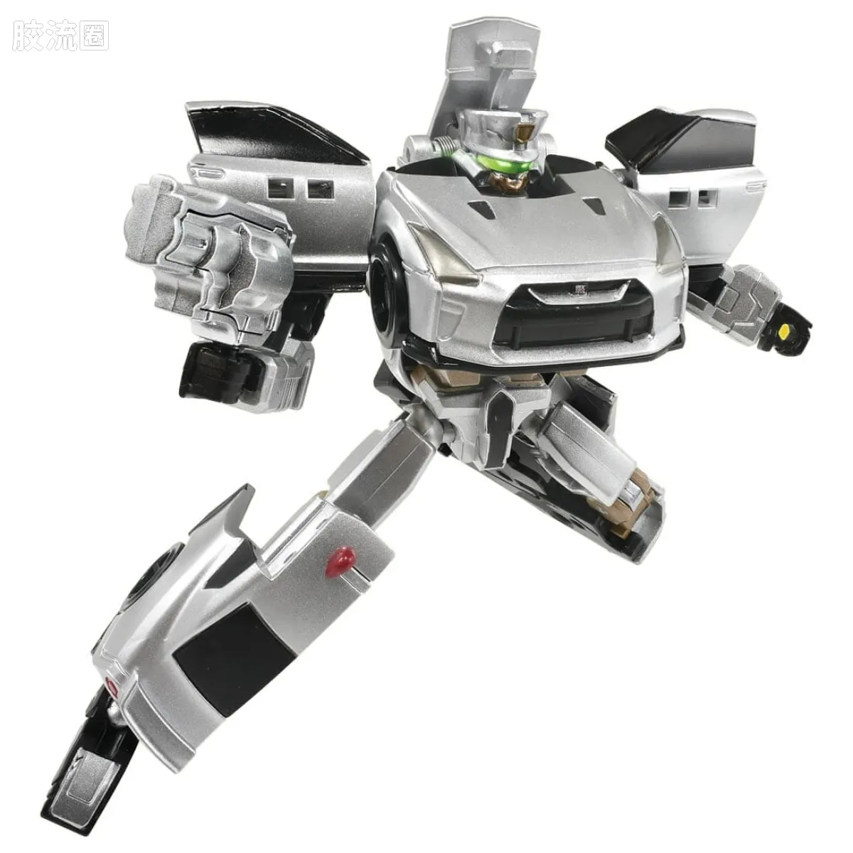 多美卡英雄 勇敢骑士 特装合体机器人系列 普通版 JB11 Police Braver Eternal 日产GT-R蒙面巡逻车