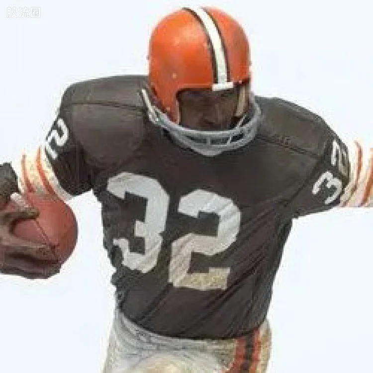 麦克法兰NFL美式足球系列玩具 传奇第2代 JIM BROWN
